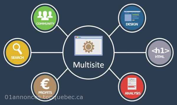 Creation Multisites / Sites Web responsive